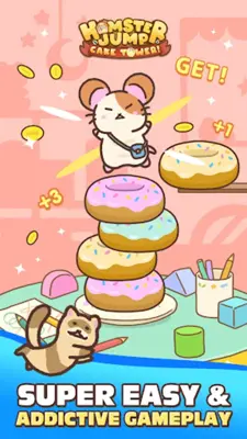 Hamster Jump Cake Tower! android App screenshot 4